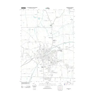 2013 Map of Lockport, 2013 Print