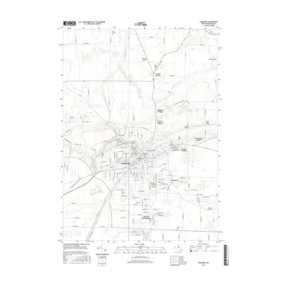 2016 Map of Lockport, 2016 Print
