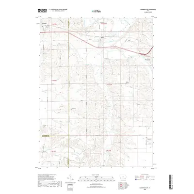 2018 Map of Lockridge East, 2018 Print