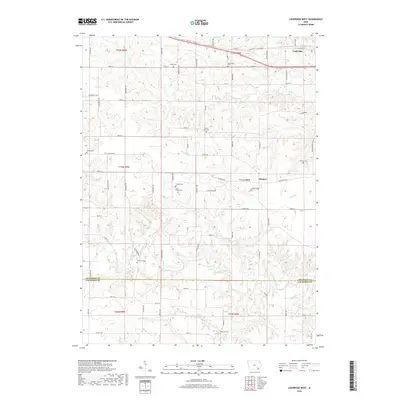 2018 Map of Lockridge West, 2018 Print