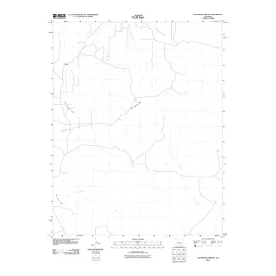 2010 Map of Lockwood Arroyo, 2010 Print