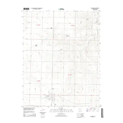 2015 Map of Lockwood, 2015 Print