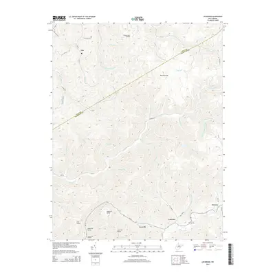 2014 Map of Lockwood, 2014 Print