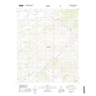 2018 Map of Lockwood Valley, 2018 Print