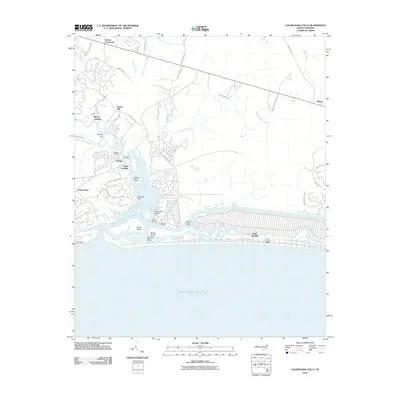 2010 Map of Lockwoods Folly, 2010 Print