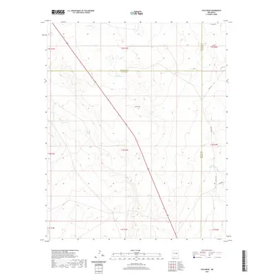 2020 Map of Loco Draw, 2020 Print