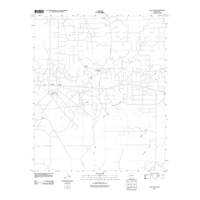 2010 Map of Loco Hills, 2010 Print