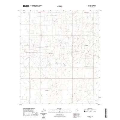 2020 Map of Loco Hills, 2020 Print