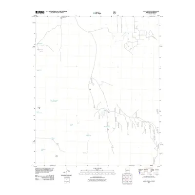 2011 Map of Loco Knoll, 2011 Print
