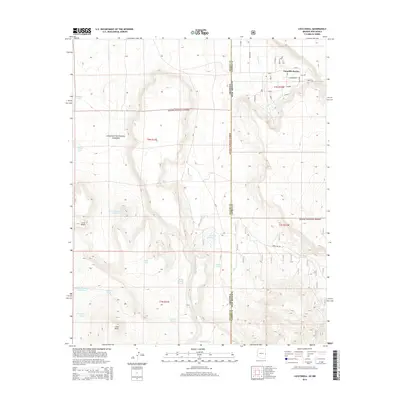 2014 Map of Loco Knoll, 2014 Print