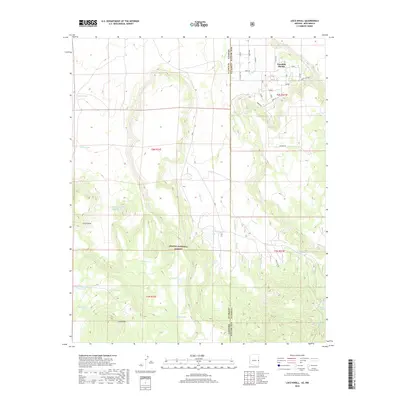 2018 Map of Loco Knoll, 2018 Print