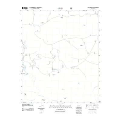 2011 Map of Loco Mountain, 2011 Print