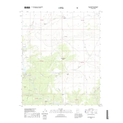 2020 Map of Loco Mountain, 2020 Print