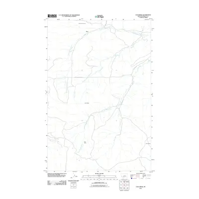 2011 Map of Loco Ridge, 2011 Print