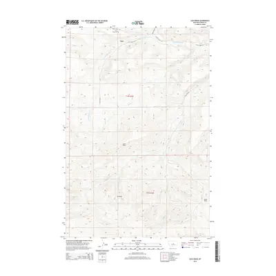 2014 Map of Loco Ridge, 2014 Print