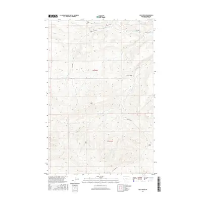 2017 Map of Loco Ridge, 2017 Print