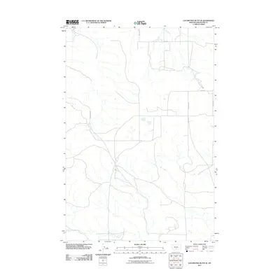 2011 Map of Locomotive Butte SE, 2011 Print