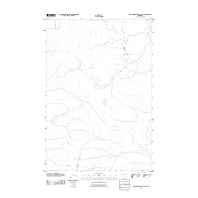 2011 Map of Locomotive Butte SW, 2011 Print