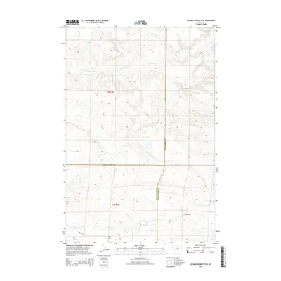 2014 Map of Locomotive Butte SW, 2014 Print