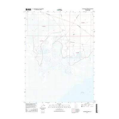 2017 Map of Locomotive Springs, 2017 Print