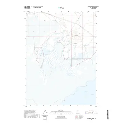 2020 Map of Locomotive Springs, 2020 Print