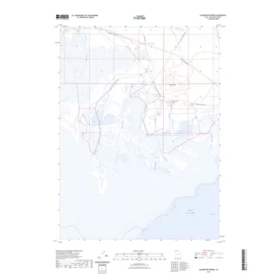 2023 Map of Locomotive Springs, 2023 Print