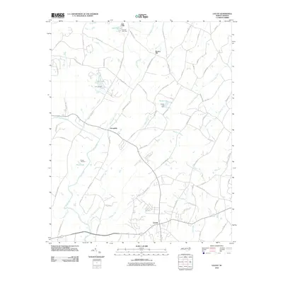 2010 Map of Locust, 2010 Print
