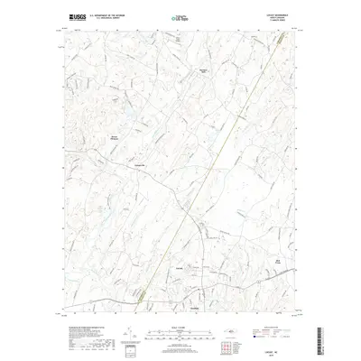 2019 Map of Locust, 2019 Print