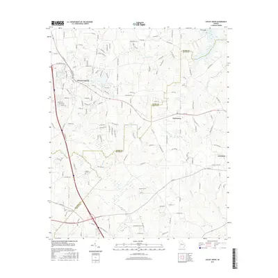 2017 Map of Locust Grove, 2017 Print