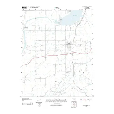 2010 Map of Locust Grove, 2010 Print