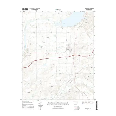 2016 Map of Locust Grove, 2016 Print