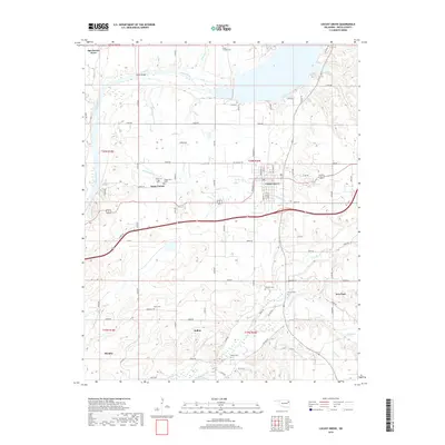 2019 Map of Locust Grove, 2019 Print