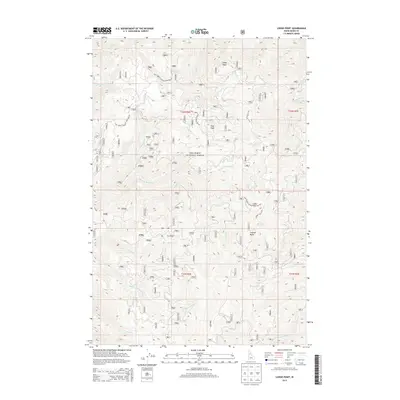 2013 Map of Lodge Point, 2013 Print