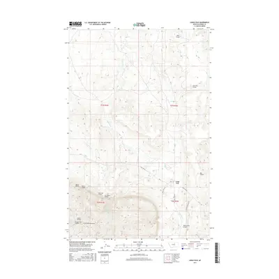 2017 Map of Lodge Pole, 2017 Print