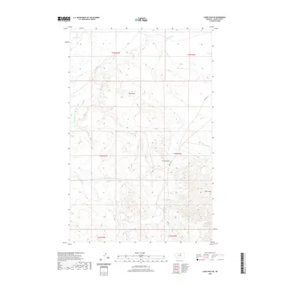 2020 Map of Lodge Pole NE, 2020 Print