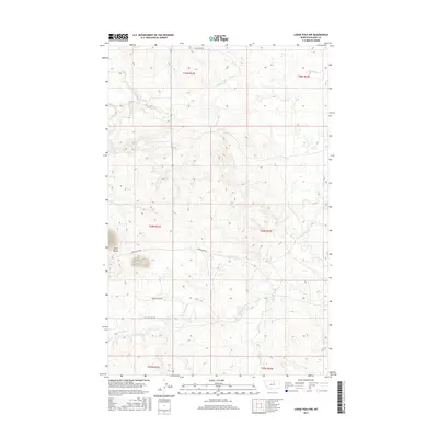 2017 Map of Lodge Pole NW, 2017 Print