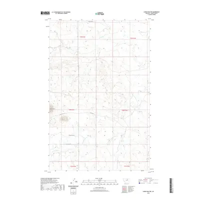 2020 Map of Lodge Pole NW, 2020 Print