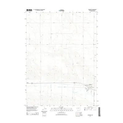 2014 Map of Lodgepole, 2014 Print