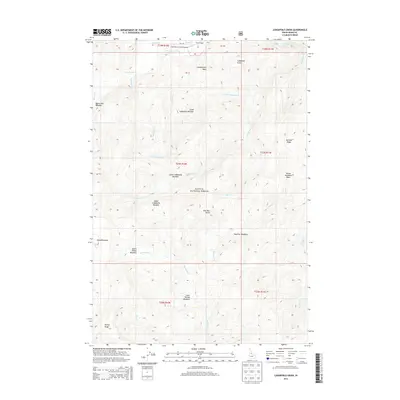 2013 Map of Lodgepole Creek, 2013 Print