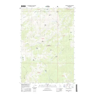 2017 Map of Lodgepole Creek, 2017 Print