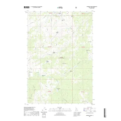 2020 Map of Lodgepole Creek, 2020 Print