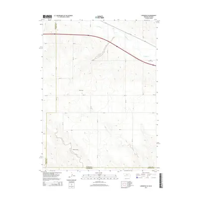 2014 Map of Lodgepole SE, 2014 Print