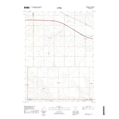 2017 Map of Lodgepole SE, 2017 Print