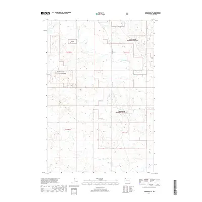 2017 Map of Lodgepole SE, 2017 Print