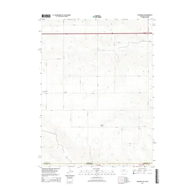 2014 Map of Lodgepole SW, 2014 Print