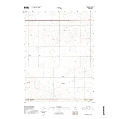 2017 Map of Lodgepole SW, 2017 Print
