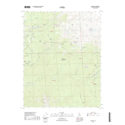 2018 Map of Lodgepole, 2018 Print