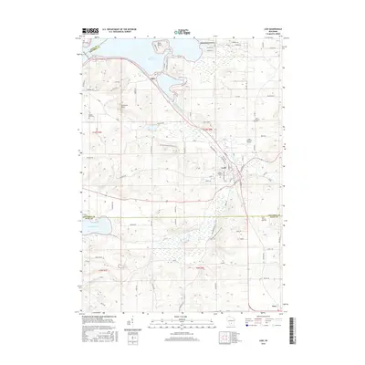 2016 Map of Lodi, 2016 Print