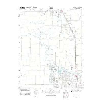 2012 Map of Lodi North, 2012 Print