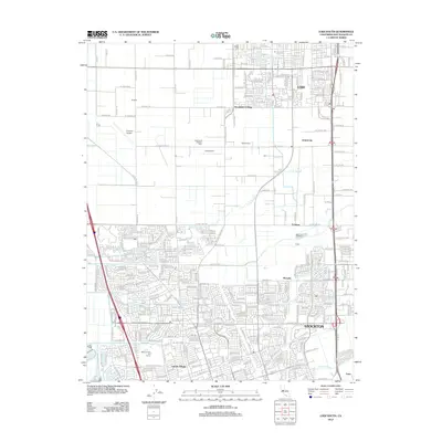 2012 Map of Lodi South, 2012 Print